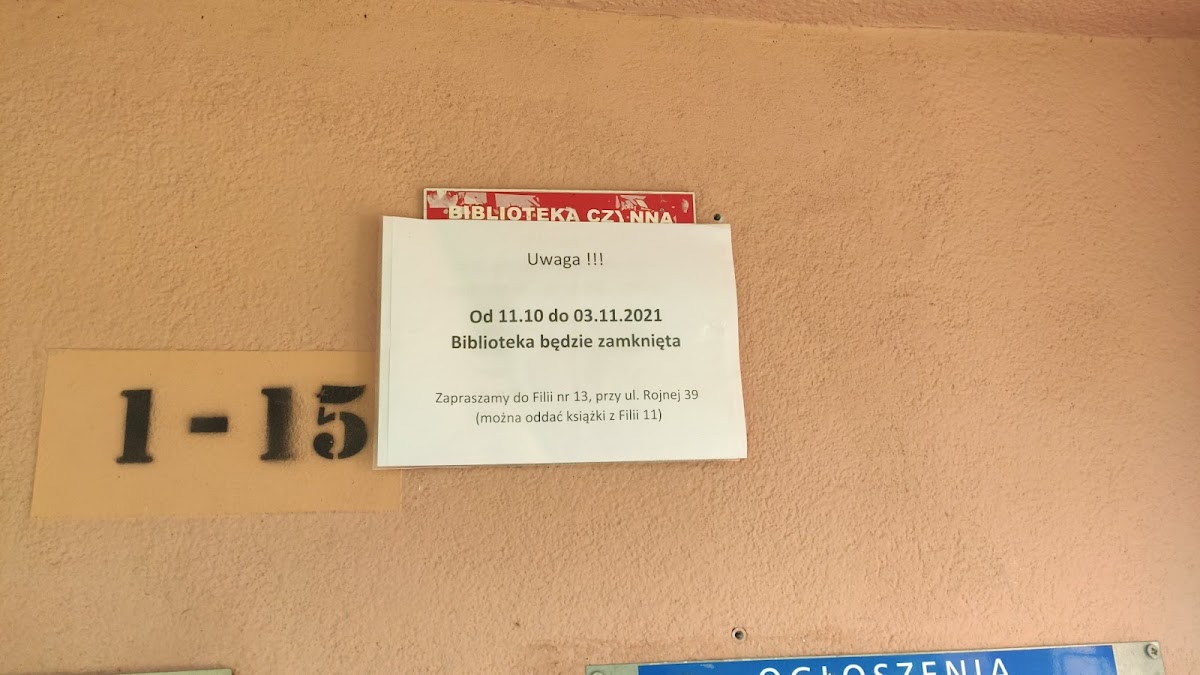 Miejska Biblioteka Publiczna Łódź-Bałuty – filia nr 11