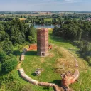 Baszta królewska - zamek obronny Kazimierza Wielkiego