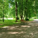 Siłownia zewnętrzna w parku im. J. Dąbrowskiego