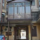 The sukkah courtyard at Piotrkowska 88