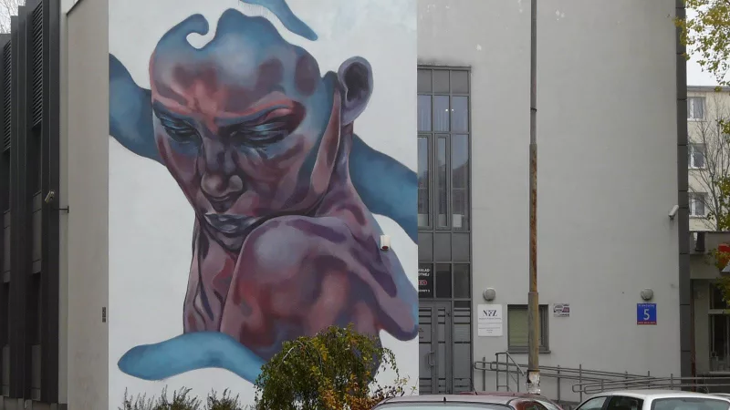 mural - PAOLA DELFIN (Meksyk), 2015