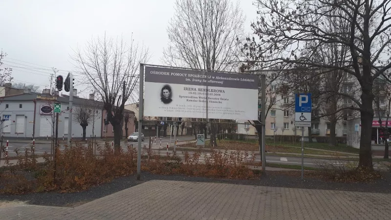 Miejsce po synagodze w Aleksandrowie Łódzkim