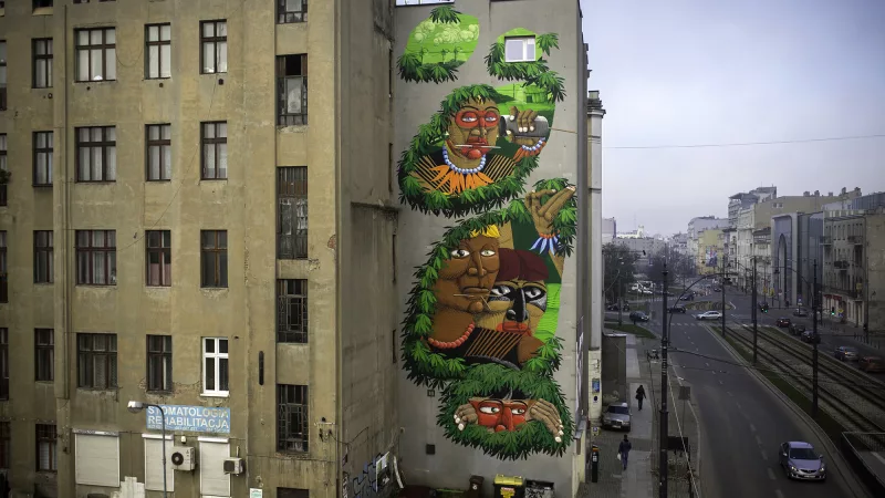 mural - NUNCA (Brazylia), 2014
