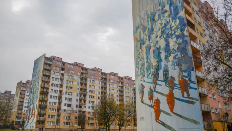 mural - CEKAS & CHAZME & PROEMBRION & SEPE & TONE (Polska), 2014