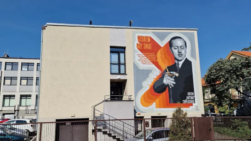 Mural Antoniego "ANTOINE" Cierplikowskiego