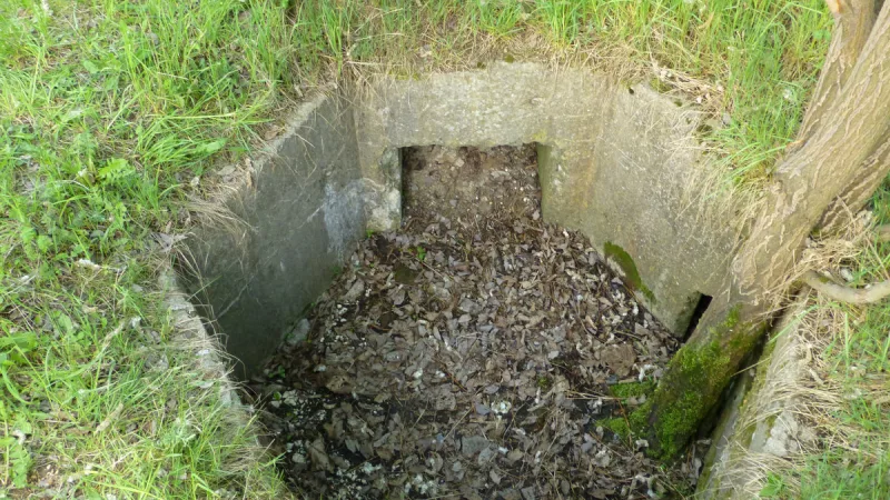 Podstawa radaru FuMG-65 Würzburg-Riese 1 (Perlhuhn)