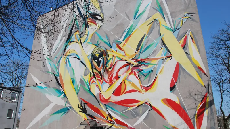 mural - SHIDA (Australia), 2014