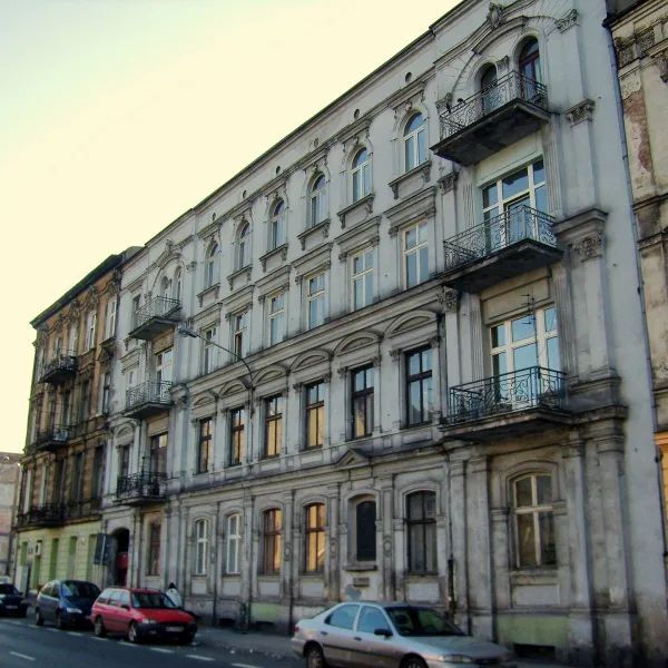 Zabytkowa kamienica przy ul. Wschodniej 19 w Łodzi, siedziba muzeum tajnej drukarni Piłsudskich