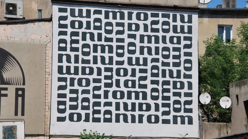 mural wg projektu Samuela Szczekacza, 2012