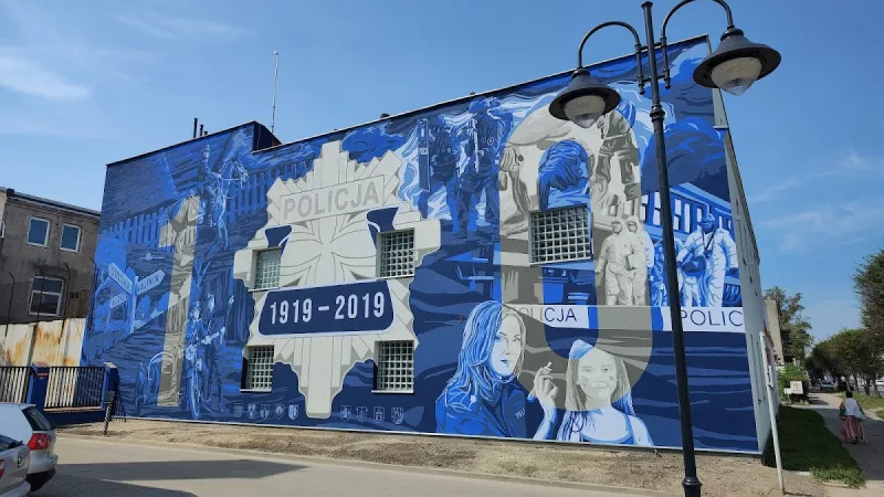 Mural Policja