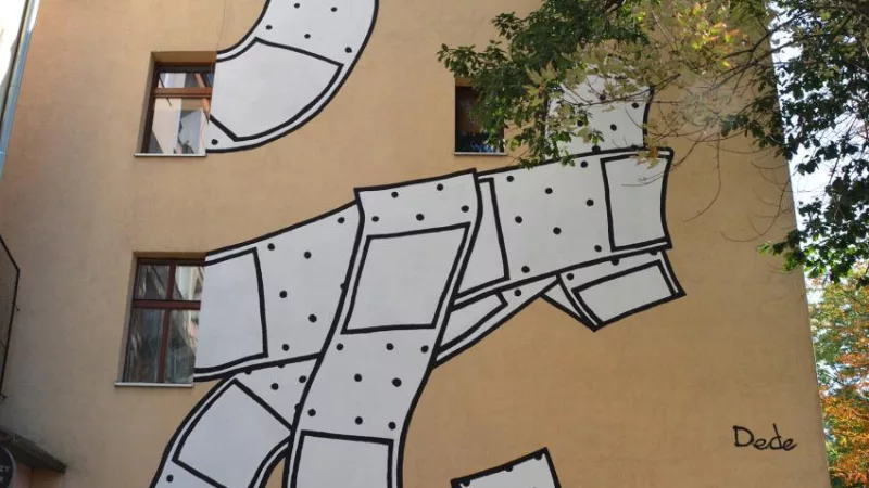 mural - Searching safety - DEDE (Izrael), 2016