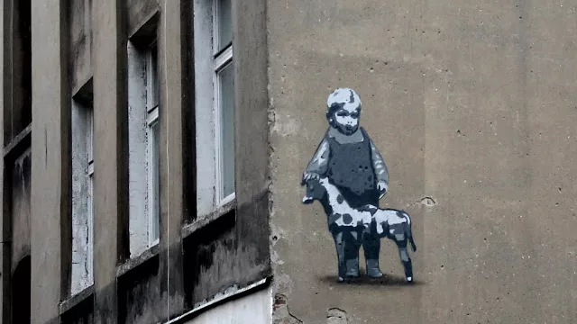 mural - Abramek Koplowicz - Piotr Saul i Damian Idzikowski, 2016