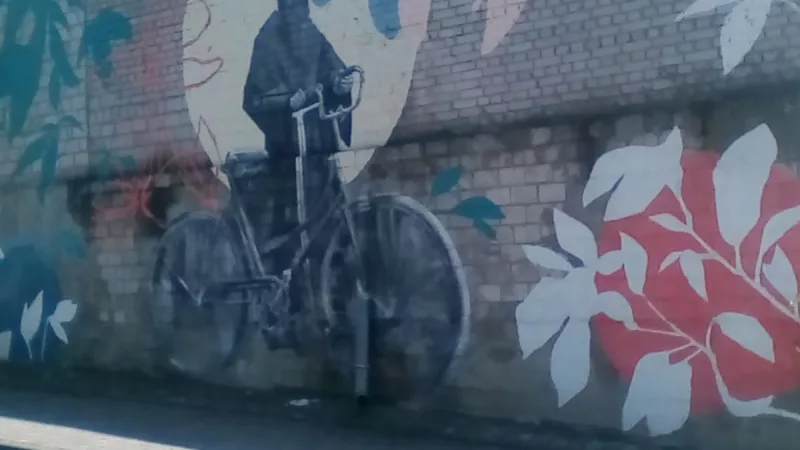 Mural Św. Maksymiliana Marii Kolbego
