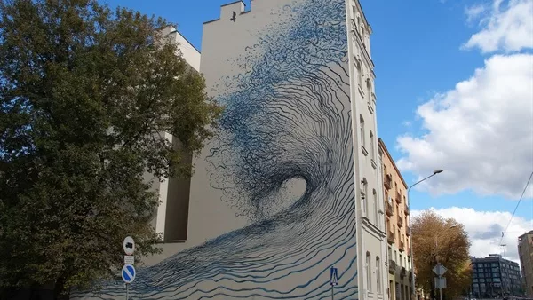 mural - DALEAST (Chiny), 2015