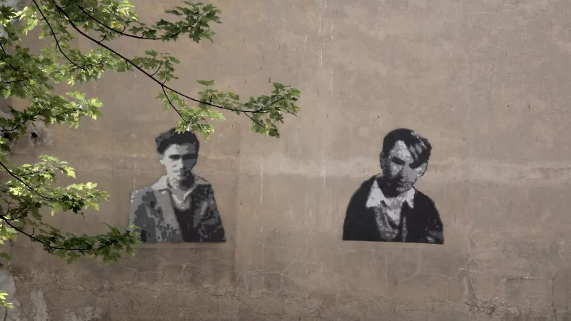 mural - Dawid Sierakowiak - Piotr Saul i Damian Idzikowski, 2016