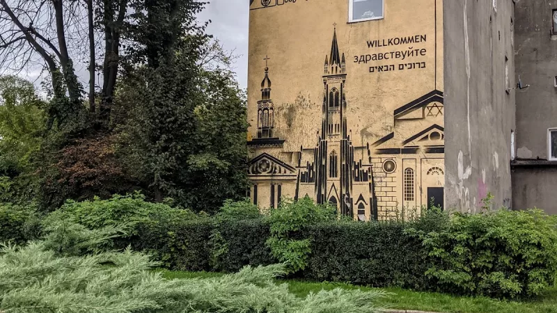 Mural "Zgierz otwarty"