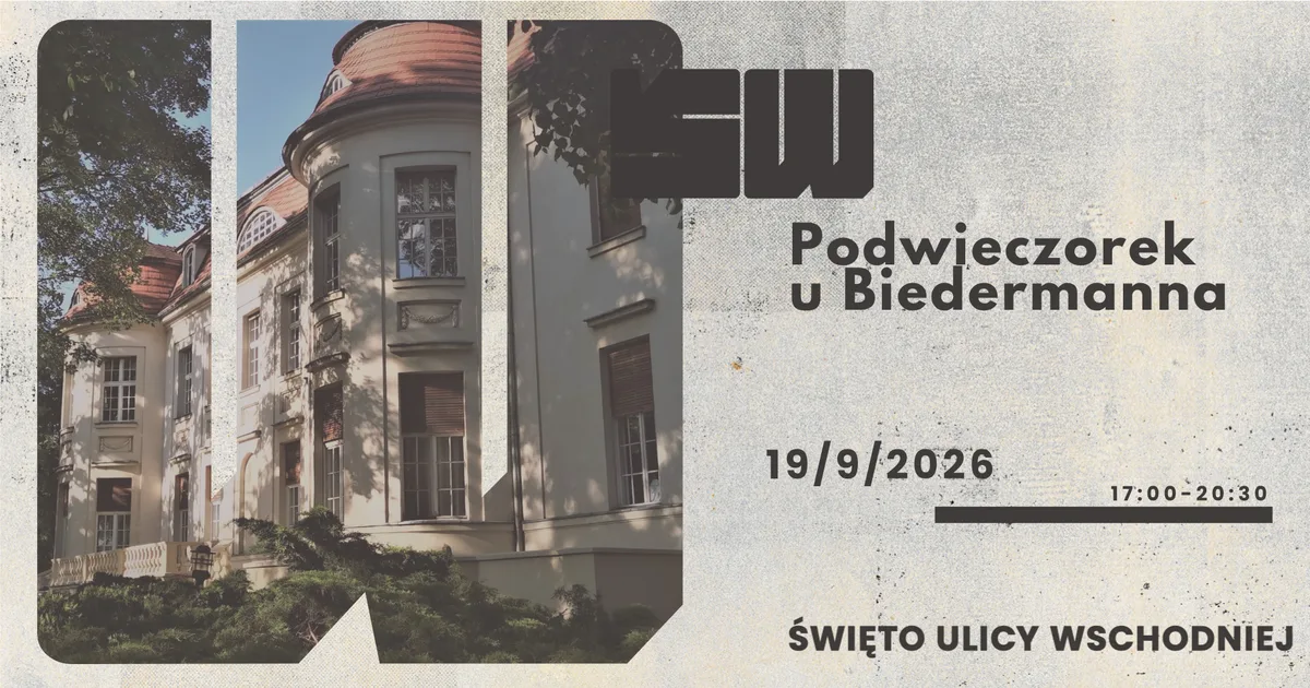 "Afternoon Tea at Biedermann's" - European Heritage Days | Pałac Biedermanna
