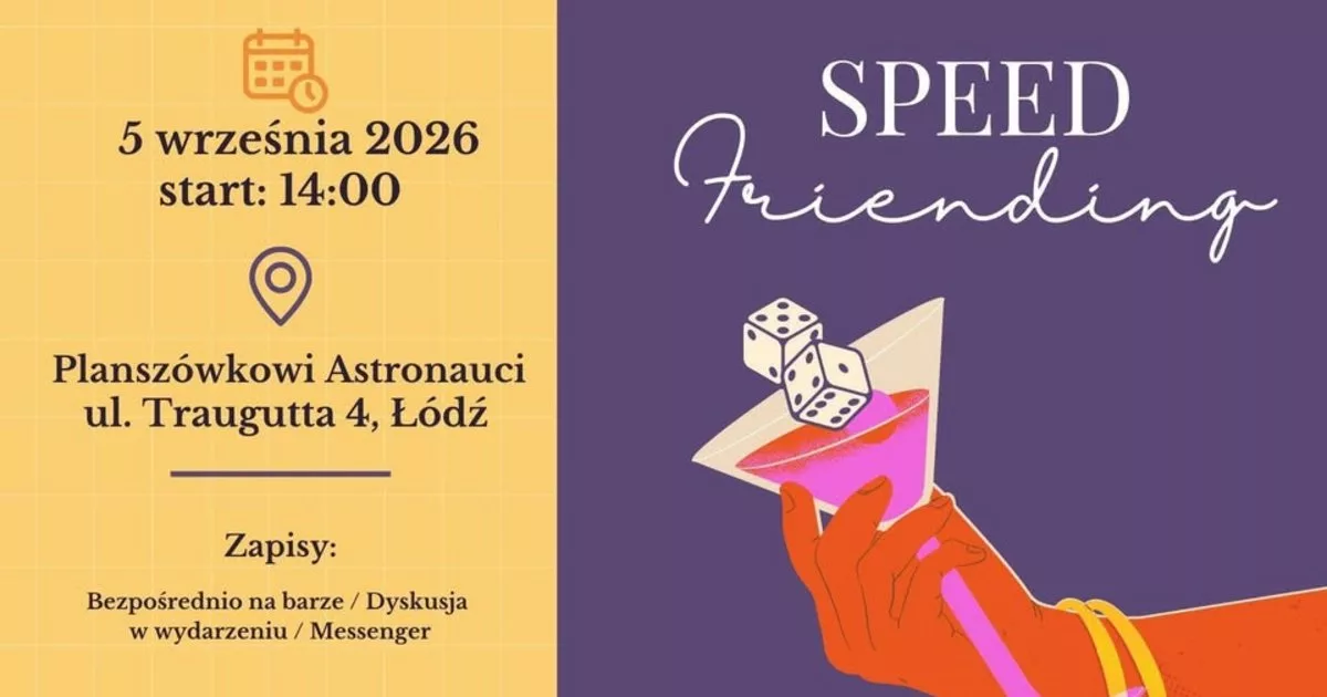 Planszówkowy Speed Friending – poznaj ludzi, z którymi naprawdę zagrasz | Planszówkowi Astronauci