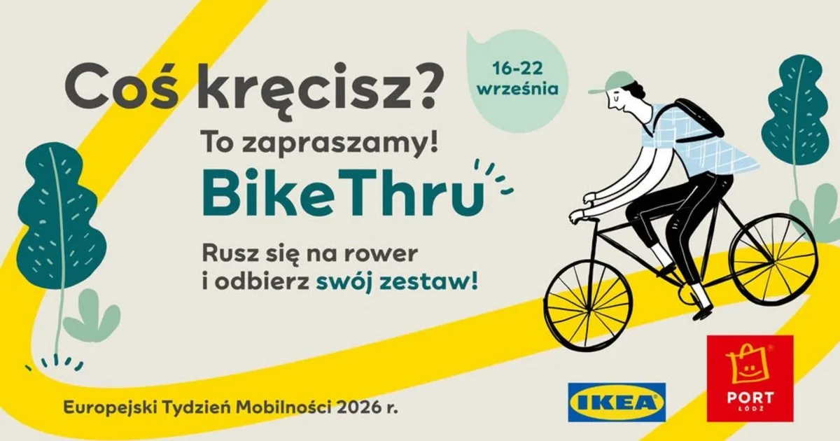 Bike Thru w Porcie Łódź