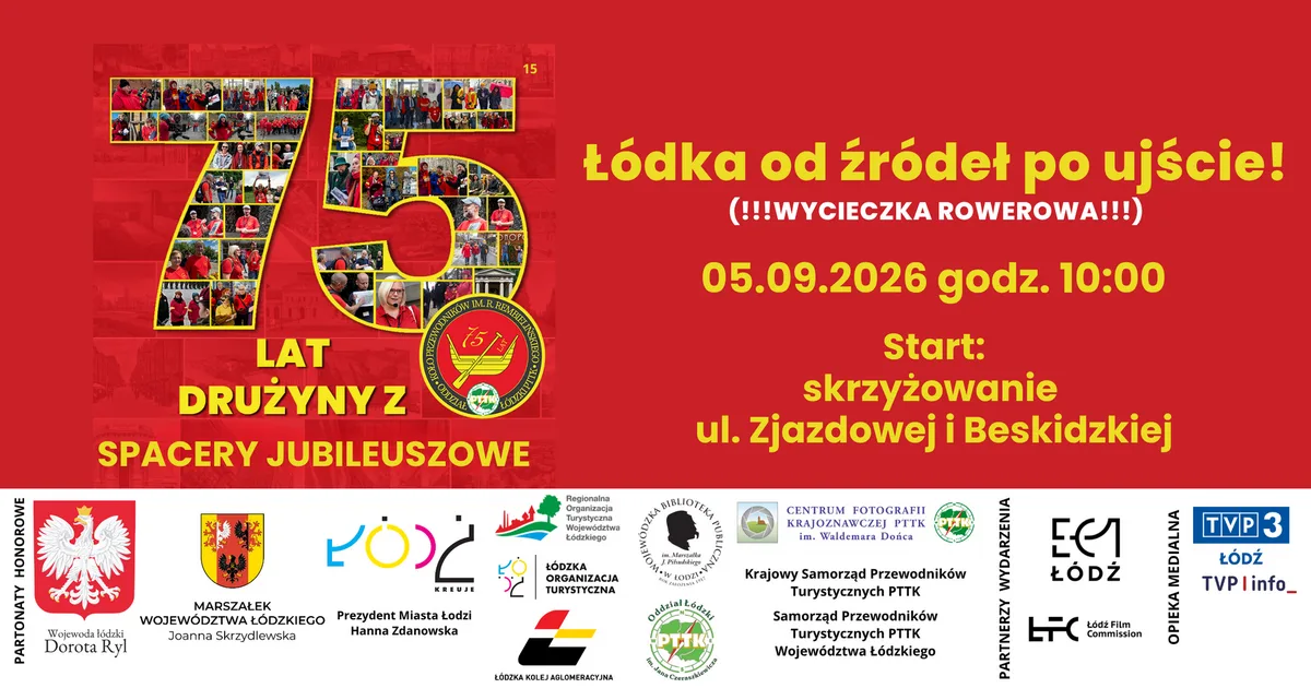 Wyczieczka rowerowa "Łódka od źródeł po ujście!"