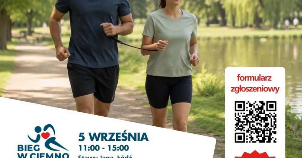Bieg w ciemno oraz piknik rodzinny na Stawach Stefańskiego
