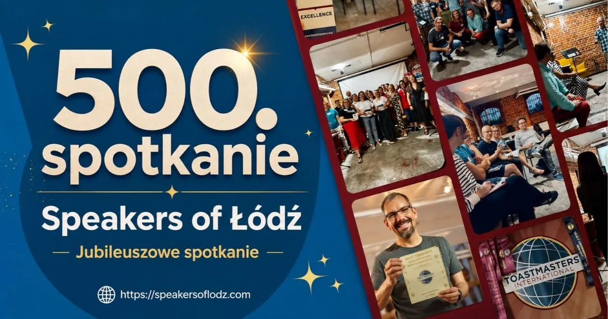 Speakers of Łódź - Jubilee Meeting #500 | Textilimpex Office Building