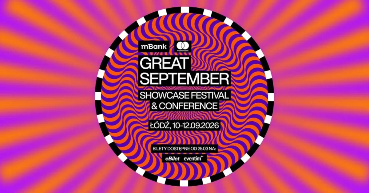 GREAT SEPTEMBER 2026 – wielka muzyka zaczyna się od małych scen