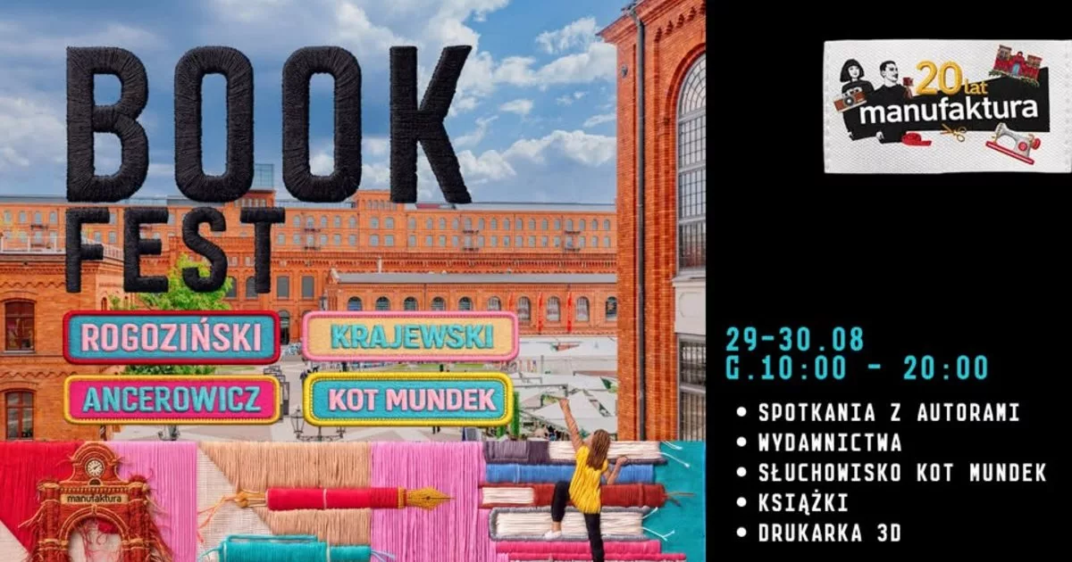 BOOK FEST w Manufakturze
