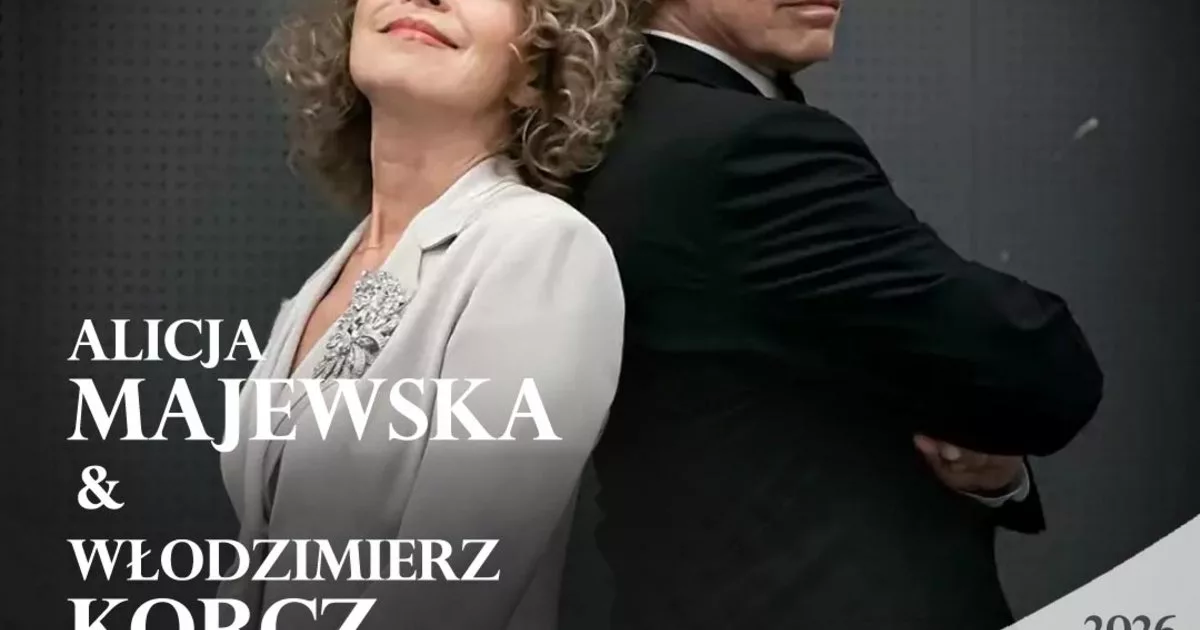 Alicja Majewska i Włodzimierz Korcz w Teatrze Wielkim