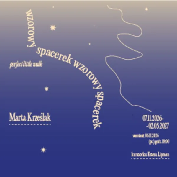Opening of the "wzorowy spacerek" exhibition at Muzeum Miasta