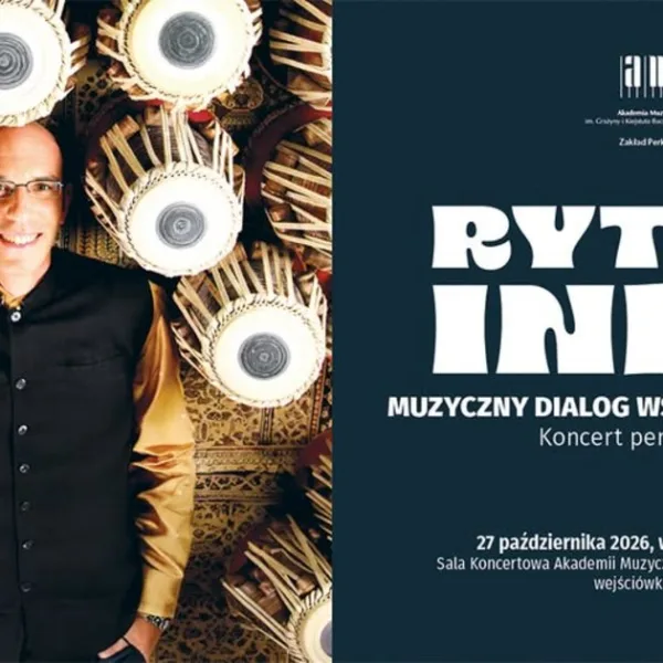 RYTMY INDII. MUZYCZNY DIALOG WSCHODU I ZACHODU | Koncert perkusyjny w Sali Koncertowej Akademii Muzycznej