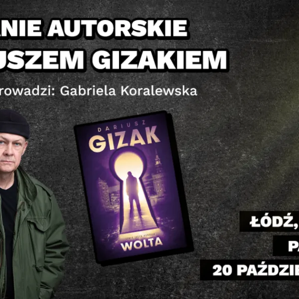Spotkanie autorskie z Dariuszem Gizakiem w Mediatece MeMo