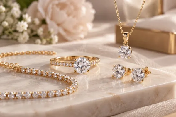 Biżuteria z diamentami laboratoryjnymi – nowoczesna elegancja w atrakcyjnej cenie