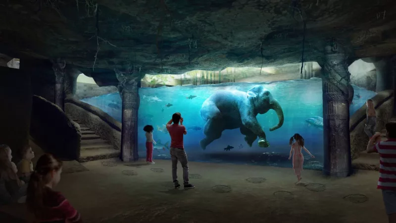 Łódzkie Orientarium - wizualizacje modernizacji 80-letniego zoo