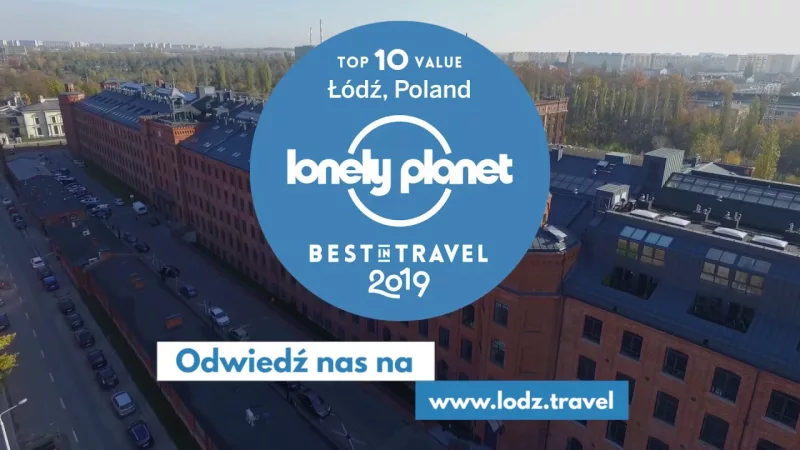 Łódź: TOP2 Lonely Planet Best Value Destination 2019